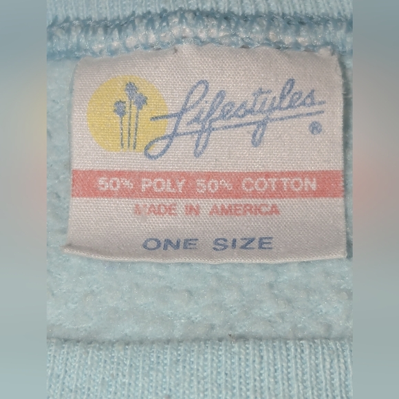 Cat  and Mouse "Snowbird" Lifestyles Vintage Sweatshirt - Picture 7 of 11